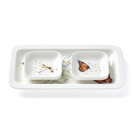 Lenox Butterfly Meadow Asian Kitchen Sushi-Plate &