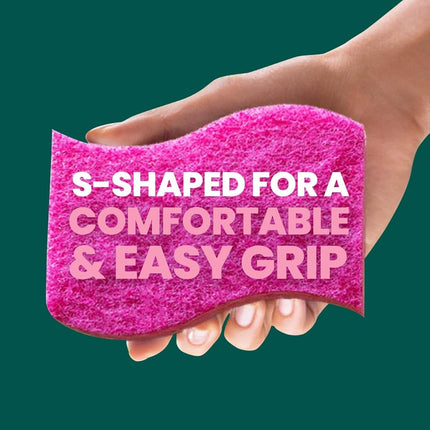 3M Sponge, Multicolor, 3 Count (Pack of 8)