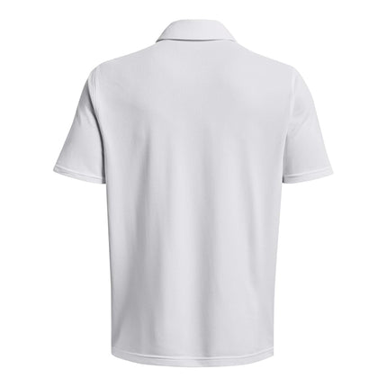 Under Armour - Mens Tech Team Polo, Color White (100), Size: 4X-Large