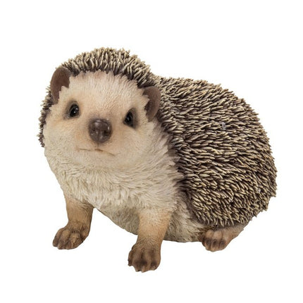 Hi-Line Gift Ltd Crawling Hedgehog Statue,Tan