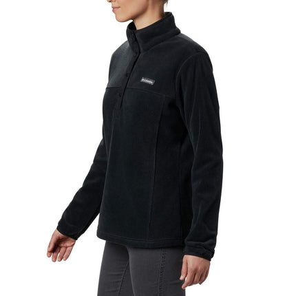 Columbia Women's Benton Springs Half Snap Pull Over Ii, Black, 1x