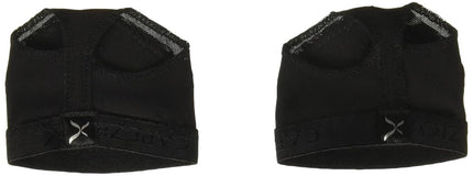 Capezio Barely There footUndeez, Black, Small