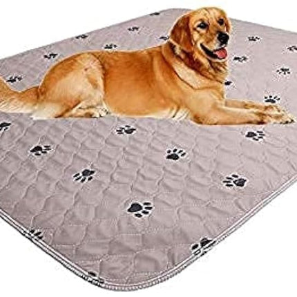 Washable Dog Pee Pads with Puppy Grooming Gloves,P