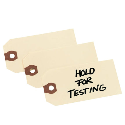 Avery Manila "G" Shipping Tags, Unstrung, Pack of 1000, 6.25 x 3.125 Inches (12308)