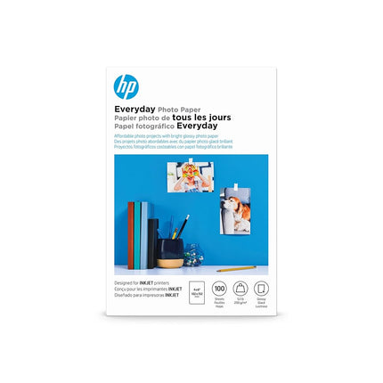 HP CR759A Everyday Photo Paper, Glossy (4x6, 100 s