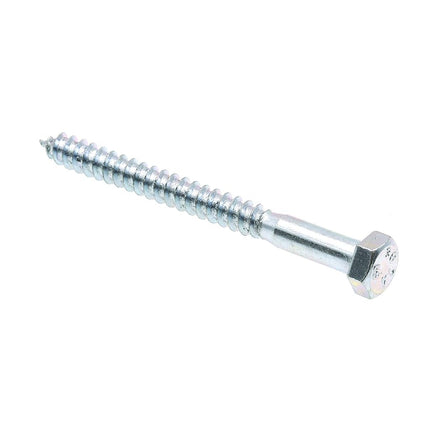 Prime-Line Products 9055762 Tirefond, tête hexagonale, 5/16 po x 3-1/2 po, acier zingué, paquet de 50