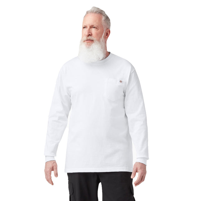 Dickies Men's Big-Tall Long Sleeve Heavyweight Cre