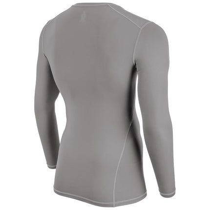 CHAMPRO Men's Long Sleeve Compression Grey