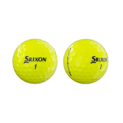 Srixon Q-STAR TOUR Golf Ball with Ultra-Thin High-End Urethane Cover | Spin Skin+ New Generation | Soft Feel | FastLayer Core Technology |12 Pieces | Yellow
