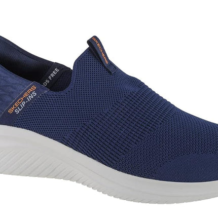 Skechers Men's Ultra Flex 3.0 Smooth Step, Navy, 12 UK Wide