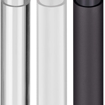 CORSAIR Hydro X Series XT Tube rigide 12 mm (Tube droit en PMMA, Construction résistante, Facile à couper) Transparent Satiné