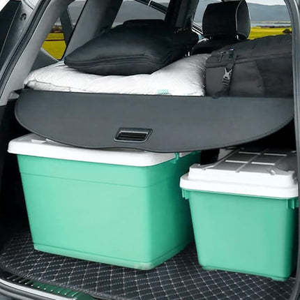 SCITOO Cubierta retráctil para maletero trasero 2019-2023 Compatible con INFINITI QX50 2.0L Cubierta de seguridad retráctil para maletero trasero