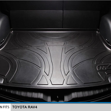 SMARTLINER Custom Fit Floor Mats and Cargo Liner Set for 2013-2018 Toyota RAV4
