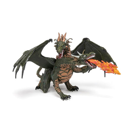 Papo Two Headed Dragon Figurine