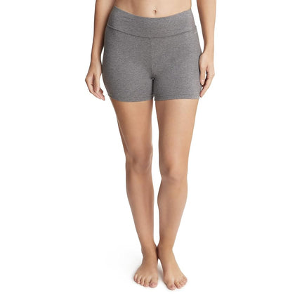 Jockey Women's Activewear Bike Short, Charcoal Grey, Medium