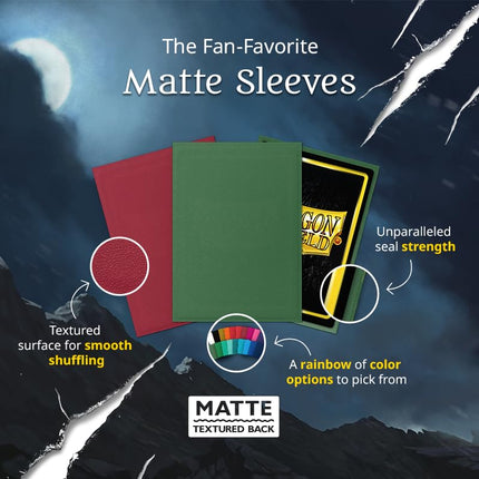 Dragon Shield | Japanese Size Card Matte Sleeves | 60 CT - Smooth & Tough Premium TCG Sleeves - Compatible with Yu-Gi-Oh, Naruto, Cardfight & Vanguard | White