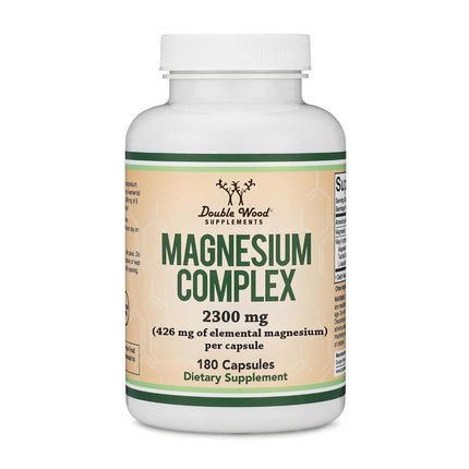 Magnesium Complex Supplement 180 Capsules (436mg E