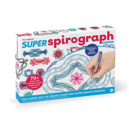 Kahootz Plastic Spirograph Super Kit 75 PCS Model