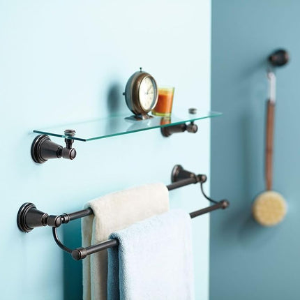 Moen DN3622ORB Inspirations 24-Inch Double Towel Bar, Oil Rubbed Bronze