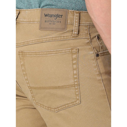 Wrangler Authentics Men's Slim Fit Straight Leg Jean, Acorn, 33W x 30L
