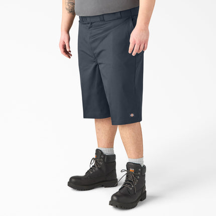 Dickies Men's 13 Inch Loose Fit Multi-Pocket Work Short, Dark Navy 46