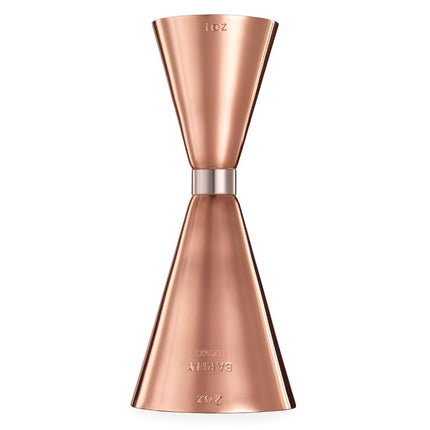 Barfly Drink Jigger, 1 oz x 2 oz Slim Style, Copper