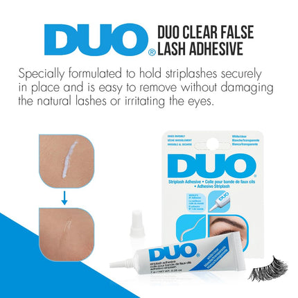 DUO Ardell Duo Strip Eyelash Adhesive, Clear, 7 Grams
