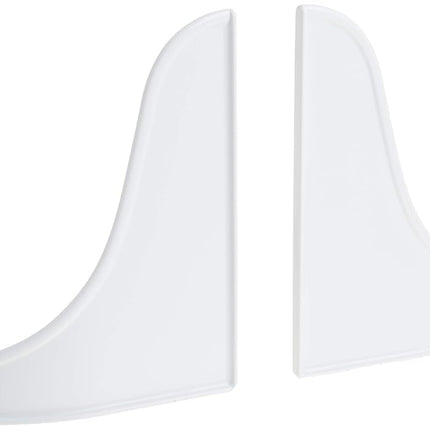 Prime-Line Products M 6086 Bath Tub Splash Guard, 9 in. x 10-3/4 in, Plastic, White by Prime-Line Products