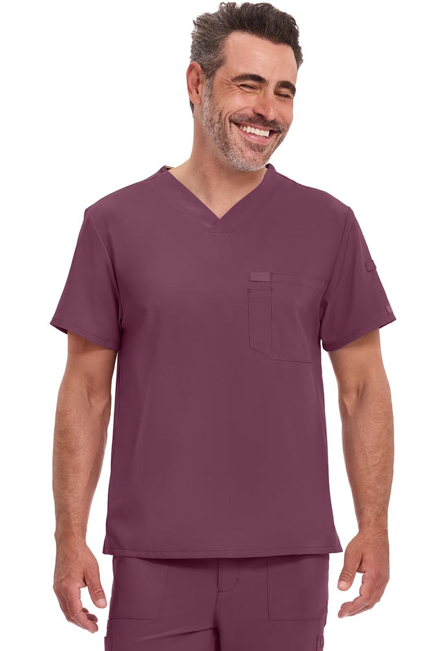 Dickies EDS Essentials Men's V-Neck Solid Scrub To