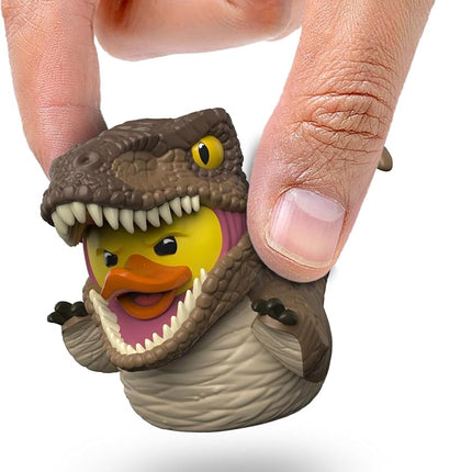 TUBBZ Jurassic Park Velociraptor Rubber Duck Movie