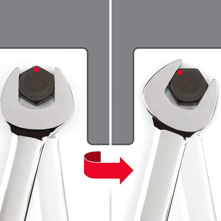 TEKTON Combination Wrench Set, 4-Piece (1-5/16-1-1/2 in.) | WCB90102