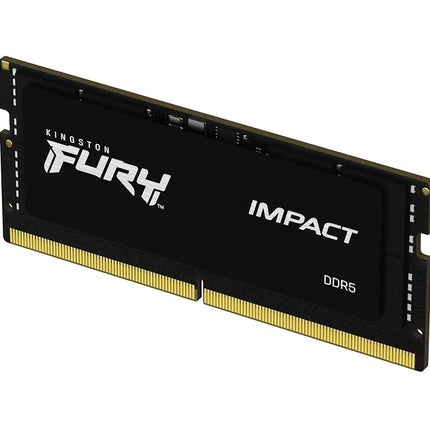 Kingston FURY Impact PnP 32GB 5600MT/s DDR5 CL40 SODIMM Notebook Gaming Memory Single Module - KF556S40IB-32