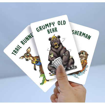 Baby Fanatics 41978: Jr. Ranger - Juego de cartas infantil Grumpy Old Bear