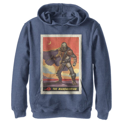 Star Wars Kids Mandalorian Poster Youth Pullover H
