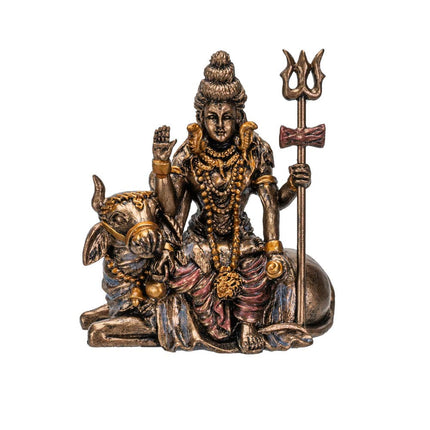 Pacific Giftware Hindu God Lord Shiva Miniature Statue Resin Figurine