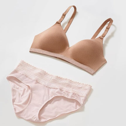 Warner's Women's Cloud 9 Wire-Free Bras, Toasted Almond, 36A UK