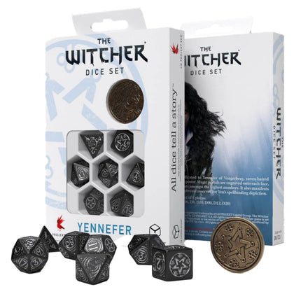 Q-Workshop Witcher Dice Set. Yennefer - Q-Workshop