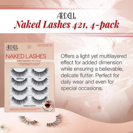 Ardell Pack of 4 Nude Eyelashes - 421