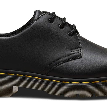 Dr. Martens Unisex-Adult 1461 Slip Resistant Service Boots Food Shoe, Black Industrial Full Grain, 8 Women/7 Men