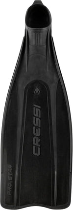 Cressi Men's Pro Star Diving Fins - Black, Size 39/40