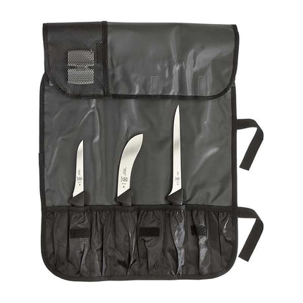 Mercer Culinary, Kit de 5 Piezas para Descuartizar Caza Menor, Camuflaje, Enrollable