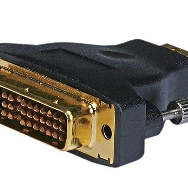 Monoprice 102689 M1-D (P&D) Male to HDMI Female Adapter, Gold Plated (102689)