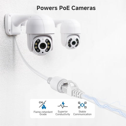 Cable Matters Cat6 Snagless Ethernet Patch Cable in White 35 Feet