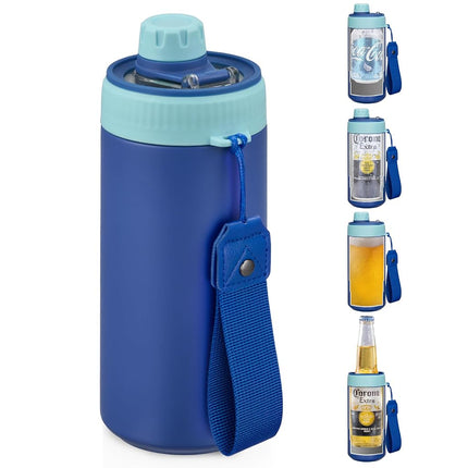 MAXSO Sealed Can Cooler Fizz Lid Can Cover for 12 