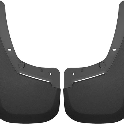 Husky Liners Mud Guards | Dually Rear Mud Guards - Black | 57871 | Fits 2015-2019 Chevrolet Silverado/GMC Sierra 3500 HD w/Dual Rear Wheels 2 Pcs