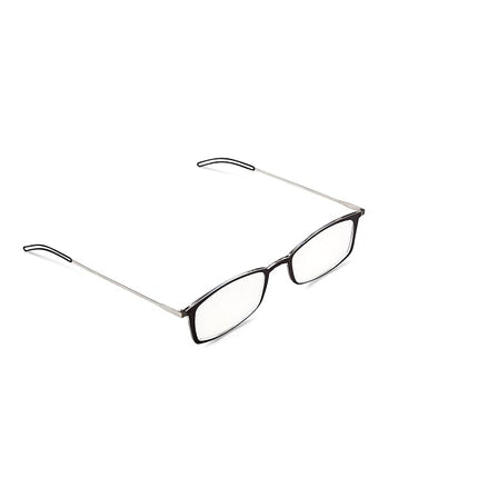 ThinOptics Unisex Adult Glasses Reading, Regular Case/Rectangle Black, 2.50 US, Regular Case/Rectangle Black, 2.50