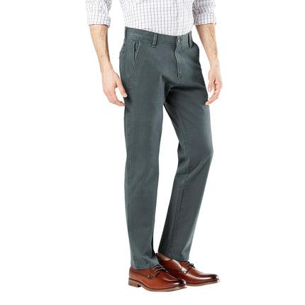 Dockers Men's Ultimate 360 Chino Slim Trousers, Steelhead., 36 W/30 L