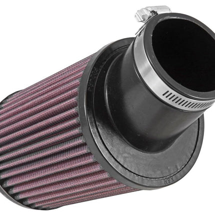 K&N Universal X-Stream Clamp-On Air Filter: High Performance, Premium, Replacement Filter: Flange Diameter: 2.4375 In, Filter Height: 6.5625 In, Flange Length: 2.9375 In, Shape: Round, RX-3800