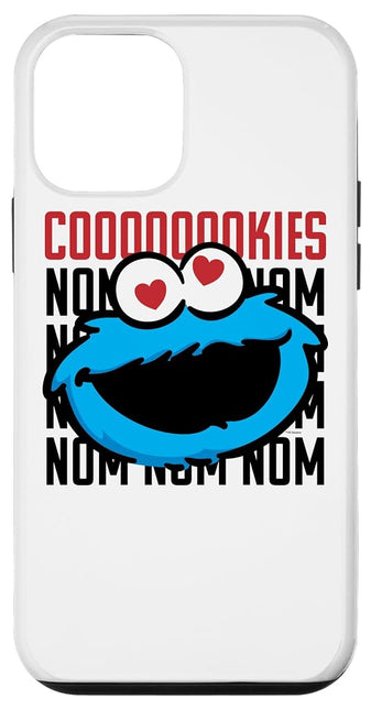 iPhone 12 mini Sesame Street Cookie Monster Coooooookies Case