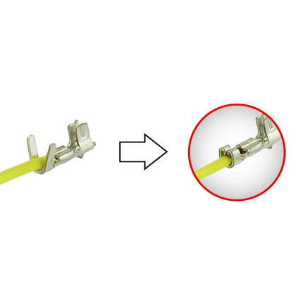 ENGINEER PA-21 Engineer Precision Crimping Pliers, Crimping Tool, Open Barrel, Long Barrel Terminal